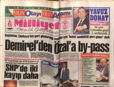 Milliyet Gazetesi 30 Aralık 1991 - Doğum Günü Hediyesi GZ55427 - 1