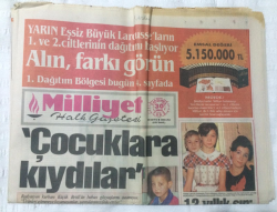 Milliyet Gazetesi 30 Aralık 1992 - Özalın Oyu Naime - GZ15999 - 1