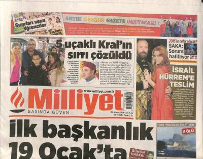 Milliyet Gazetesi 30 Aralık 2014 - Cizrede İşaretli Evlere Saldırdılar - Obama En Uzun Savaşta Sonuca Varmak Üzereyiz GZ106124 - 1