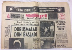 Milliyet Gazetesi 30 Haziran 1970 - CHP Personel Tasarısına Olumlu Oy Verecek - GZ15652 - 2