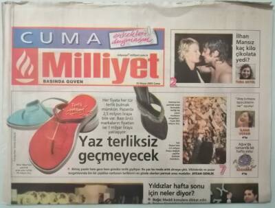 Milliyet Gazetesi 30 Mayıs 2003 Beş Ünlü Markanın Patroniçesi -GZ37543 - 1