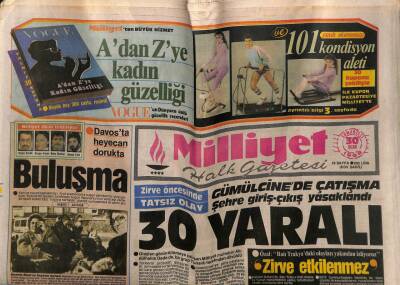 Milliyet Gazetesi 30 Ocak 1988 - Doğum Günü Hediyesi GZ56678 - 1