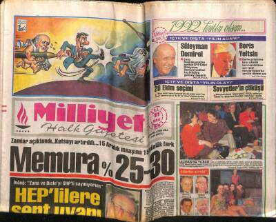 Milliyet Gazetesi 31 Aralık 1991 - Doğum Günü Hediyesi GZ55429 - 1