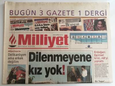 Milliyet Gazetesi 31 Ekim 2004 Dilenmeyene Kız Yok -GZ14546 - 1