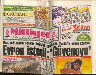 Milliyet Gazetesi 31 Mart 1989 - Doğum Günü Hediyesi GZ56694 - 1