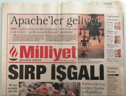 Milliyet Gazetesi 31 Mart 1999 Kosova Sırplara Kalıyor - GZ44414 - 2