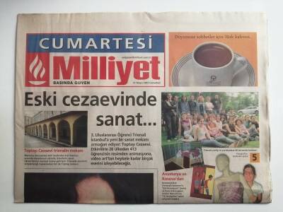 Milliyet Gazetesi 31 Mayıs 2003 Eski Cezaevinde Sanat -GZ14493 - 1
