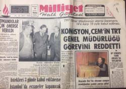 Milliyet Gazetesi 31 Ocak 1975 - Ecevit,Öldürülen Kerim Yamanın Babası İle Görüştü - GZ12660 - 2