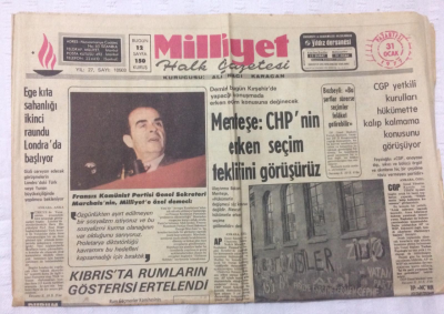 Milliyet Gazetesi 31 Ocak 1977 - MenteşeCHPnin Erken Seçim Teklifini Görüşürüz - GZ15622 - 1