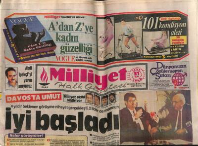 Milliyet Gazetesi 31 Ocak 1988 - Doğum Günü Hediyesi GZ56677 - 1