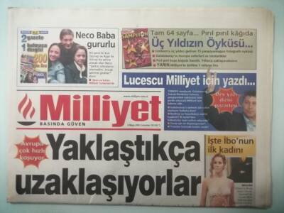 Milliyet Gazetesi 4 Mayıs 2002 İşte İbonun İlk Kadını -GZ14792 - 1