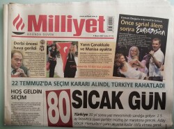 Milliyet Gazetesi 4 Mayıs 2007 Kenen Doğulu Eurovisiondan Önce İnterneti Salladı -GZ44007 - 2
