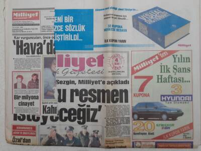 Milliyet Gazetesi - 4 Ocak 1992 - Evren Köşk Her Şeye Karışmamalı GZ112295 - 1