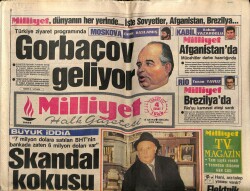 Milliyet Gazetesi 4 Şubat 1989 - Gorbaçov Geliyor GZ61595 - 2