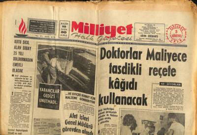 Milliyet Gazetesi - 5 Ağustos 1970 - Bülent Ecevit Sigarayı Bıraktı GZ110793 - 1