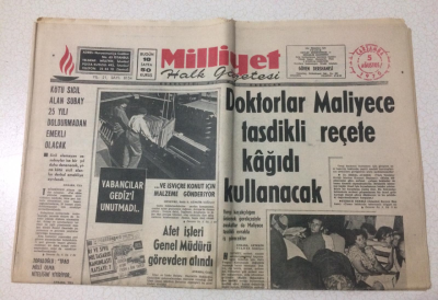 Milliyet Gazetesi 5 Ağustos 1970 - Ecevit Diktayı Özleyenler İstanbuldan Kaçtılar - GZ15533 - 2