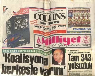 Milliyet Gazetesi 5 Eylül 1991 - Doğum Günü Hediyesi GZ56762 - 1