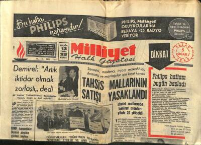 Milliyet Gazetesi 5 Ocak 1969 - Pele,1000 inci Golümü Atacağım GZ97538 - 1