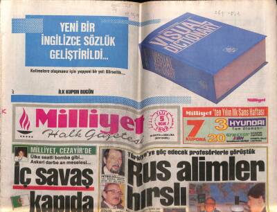 Milliyet Gazetesi 5 Ocak 1992 - Doğum Günü Hediyesi GZ55446 - 1