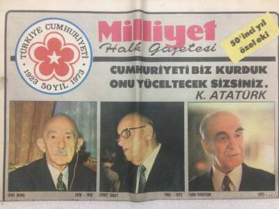 Milliyet Gazetesi - 50.Yıl Özel Eki GZ51359 - 1