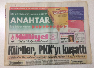 Milliyet Gazetesi 6 Ekim 1992 - Perrandan Mini Sinema - GZ15579 - 1