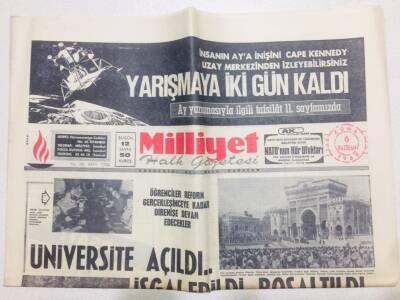 Milliyet Gazetesi 6 Haziran 1969 - Üniversite Açıldı İşgal Edildi Boşaltıldı GZ53684 - 1