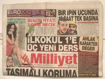 Milliyet Gazetesi 6 Haziran 2012 - Bu Dünya Üç Şeye Hasret GZ7286 - 2