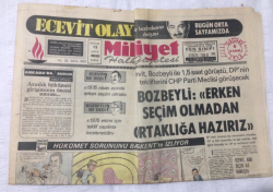 Milliyet Gazetesi 6 Kasım 1974 - 17 Bin Öğrenci Boykota Başladı - GZ17143 - 1