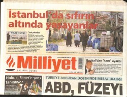 Milliyet Gazetesi 6 Mart 2007 - ABD, Füzeyi Hatırlattı - Dünya Borsalarında Yen Tsunamisi GZ3314 - Gökçekoleksiyon