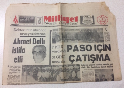 Milliyet Gazetesi 6 Ocak 1970 - Paso İçin Çatışma - GZ15570 - 1