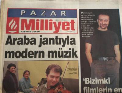 Milliyet Gazetesi 6 Ocak 2002-Yılmaz ErdoğanKendimi Solcu İlerici Diye Tanımlardım GZ45193 - 2