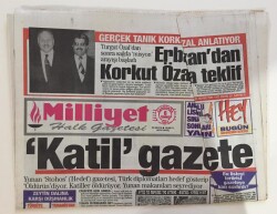 Milliyet Gazetesi 6 Temmuz 1994 - Kıbrıs Şaşkınlığı Rauf Dektaş Türkiye İle Özerklik Anlaşması İstiyor GZ6597 - 2