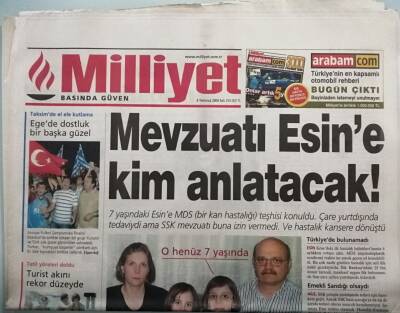Milliyet Gazetesi 6 Temmuz 2004 Avşarın Kafası Magazine Çalışır - GZ44629 - 2