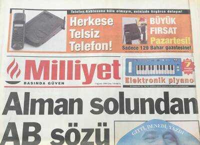 Milliyet Gazetesi 7 Ağustos 1998-Amerikada Katil Anne Dehşeti GZ36490 - 1
