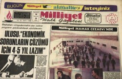 Milliyet Gazetesi 7 Aralık 1980-Erdal Erenin Hücresinden Son Resmi GZ45603 - 1