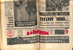 Milliyet Gazetesi 7 Haziran 1971 - Her Yerde Her Şeyden İşletme Vergisi Alınacak GZ58760 - 1