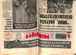 Milliyet Gazetesi 7 Haziran 1971 - Ordu Anayasa Değişikliği İstiyor GZ59837 - 1