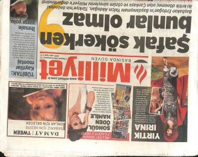 Milliyet Gazetesi 7 Haziran 2014 - Şafak Sökerken Bunlar Olmaz GZ104454 - 1