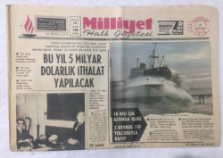 Milliyet Gazetesi 7 Ocak 1976 - Bu Yıl 5 Milyar Dolarlık İthalat Yapılacak - GZ17540 - 1