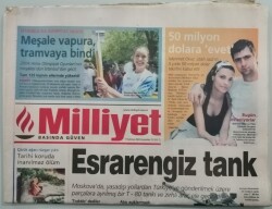 Milliyet Gazetesi 7 Temmuz 2004 Kaçak Tanklar Kimin - GZ44628 - 1