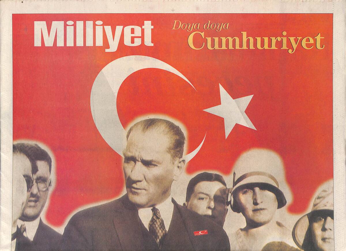 Milliyet Gazetesi 75.Yıl Eki 29 Ekim 1998 - Doya Doya Cumhuriyet GZ160828 - 1