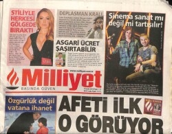 Milliyet Gazetesi 8 Aralık 2013 - İngiliz Piyanist Stan Tracey Vefat Etti - Sarıgül Adaylığını Bugün Açıklıyor GZ100182 - 1