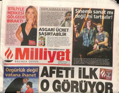 Milliyet Gazetesi 8 Aralık 2013 - İngiliz Piyanist Stan Tracey Vefat Etti - Sarıgül Adaylığını Bugün Açıklıyor GZ100182 - 2
