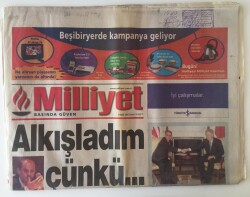 Milliyet Gazetesi 8 Eylül 2000 - Sivasta Madımak Otelini Gözlerini Kırpmadan Ateşe Veren 37 Kişinin Ölümüne Neden Olan 33 Sanık İdam Cezasına Çarptırıldı GZ11514 - 1