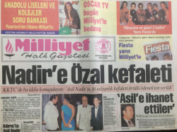 Milliyet Gazetesi 8 Mayıs 1993 - Nadire Özal Kefaleti - GZ12689 - 2