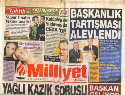 Milliyet Gazetesi 8 Mayıs 2012 - Oprahı Kendi Kanalı Yaktı - İşte Deniz Gezmişin O Kardeşi Hamdi GZ106089 - 1