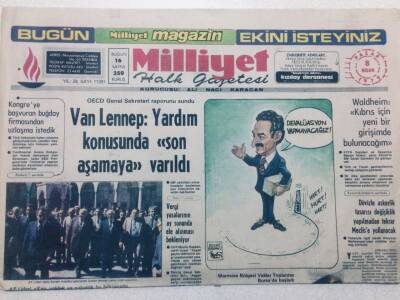 Milliyet Gazetesi 8 Nisan 1979 - Demirel Bizi Yıldırmak İsteyeni Çiğner Geçeriz GZ47502 - 1