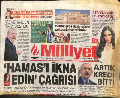 Milliyet Gazetesi 8 Nisan 2013 - Haması İkna Edin Çağrısı GZ107705 - 1