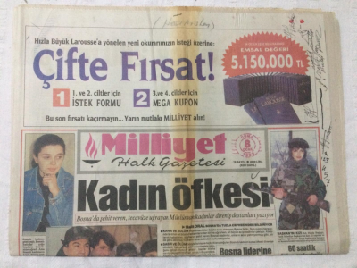 Milliyet Gazetesi 8 Ocak 1993 - Çekiç Güçte Saddam Gerginliği - GZ15699 - 2