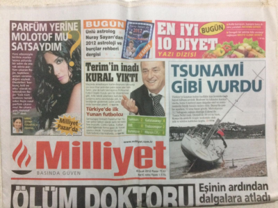 Milliyet Gazetesi 8 Ocak 2012 - Beyaz Saraydaki Gizli Güç GZ27551 - 1